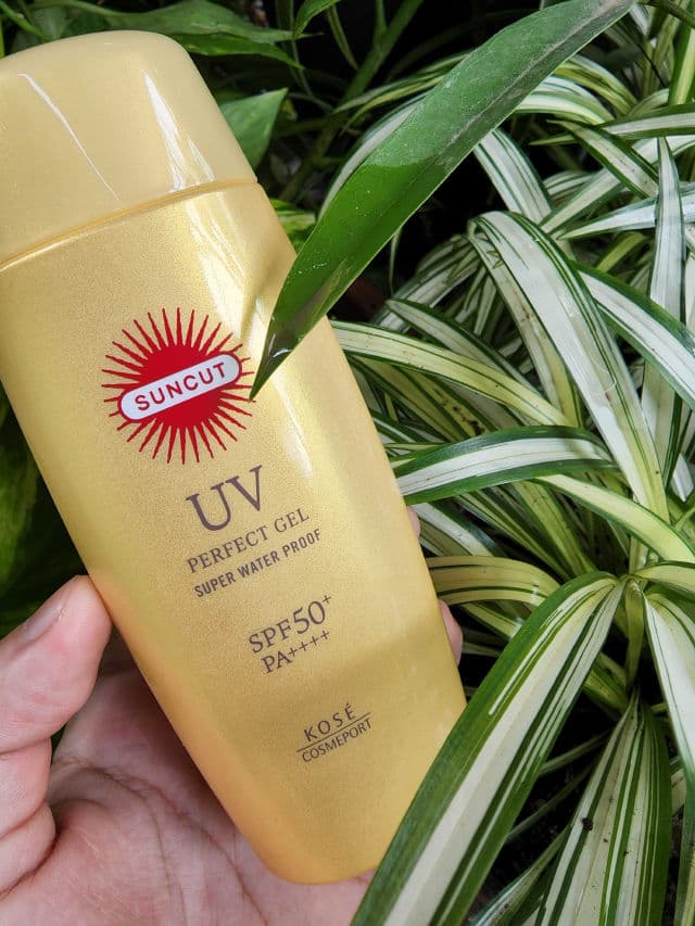 Kose Suncut UV Super Waterproof Perfect Protect Gel SPF 50+ PA++++ review photo by mittie