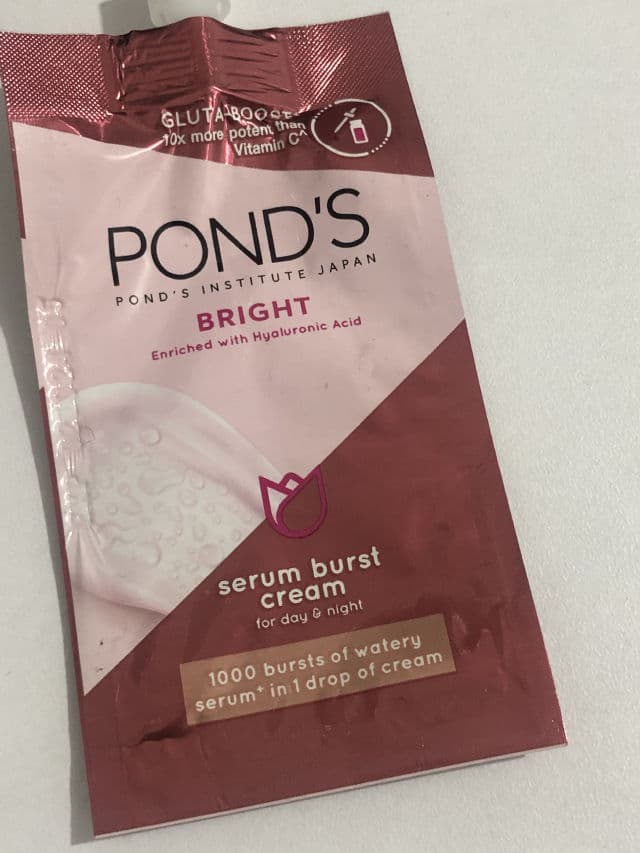 Pond's White Beauty Serum Burst Cream review photo by skincarewithTRISH
