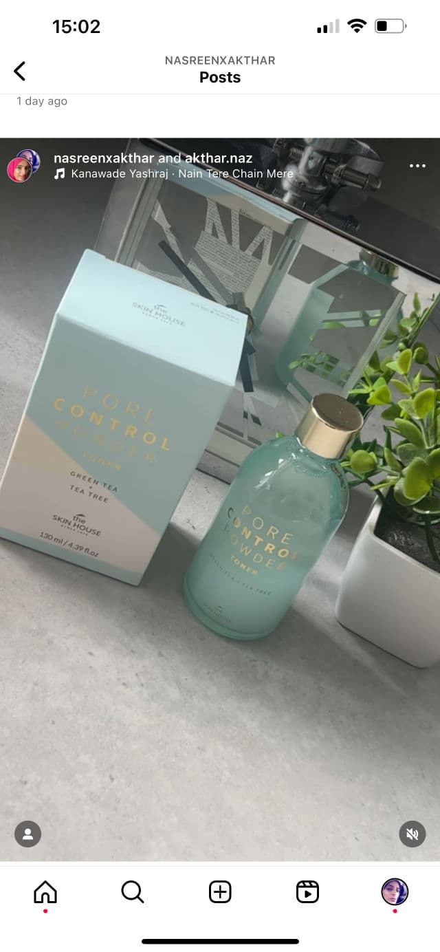 The Skin House Pore Control Powder Toner review photo by chino