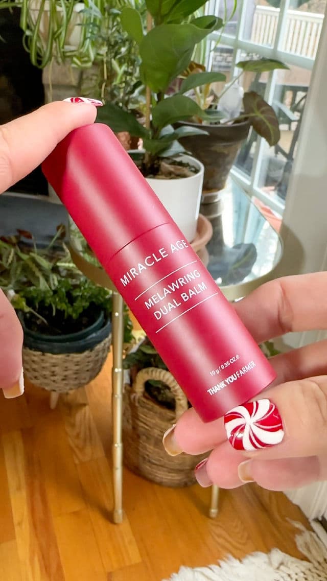 THANK YOU FARMER Miracle Age Melawring Dual Balm review photo by Destinylilah