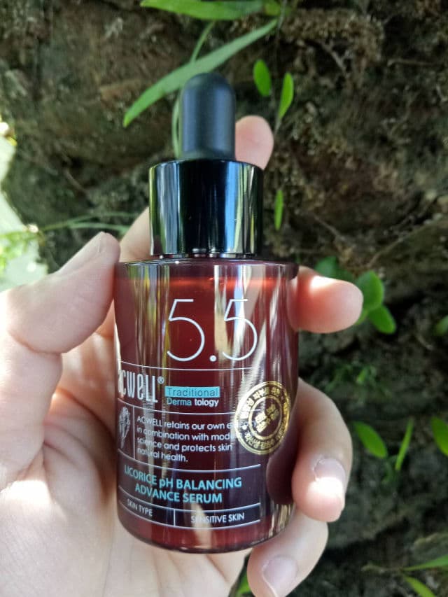 ACWELL Licorice pH Balancing Advance Serum review photo by ecand