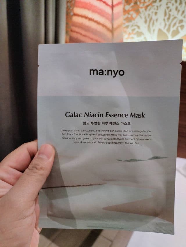 manyo Galac Niacin Essence Mask review photo by ecand