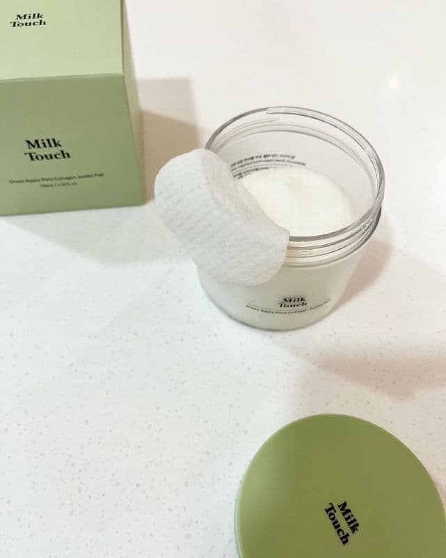 Milk Touch Green Apple Pore Collagen Jumbo Pad review photo by shaniacsn