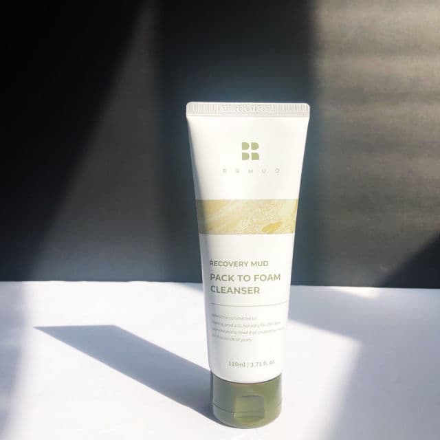 BRMUD Recovery Mud Pack to Foam Facial Cleanser review photo by Beautywithhunnie