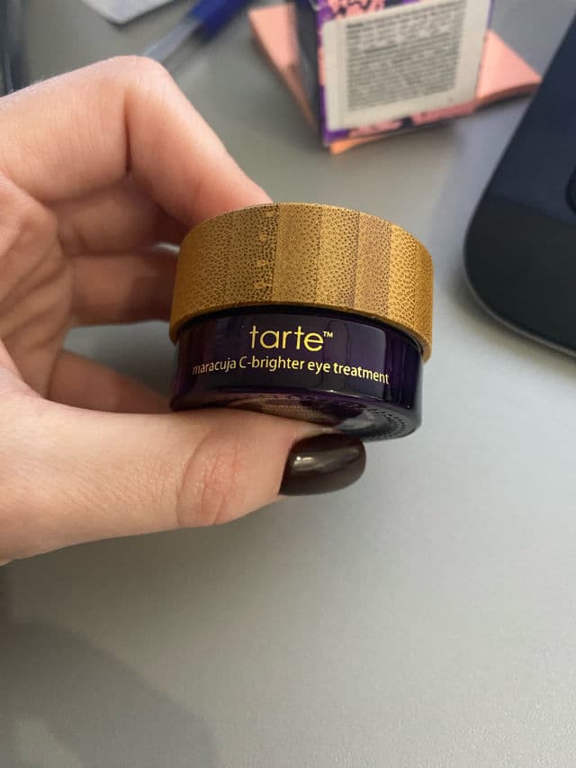 Tarte Maracuja C-Brighter Eye Treatment review photo by MariaBou
