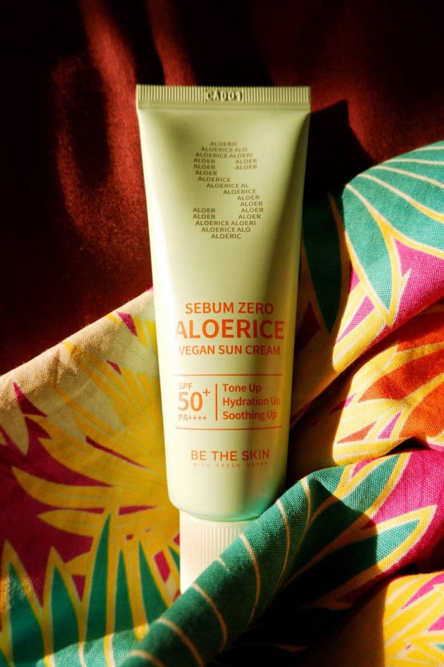Sebum Zero Aloerice Vegan Sun Cream SPF 50+ PA++++ product review