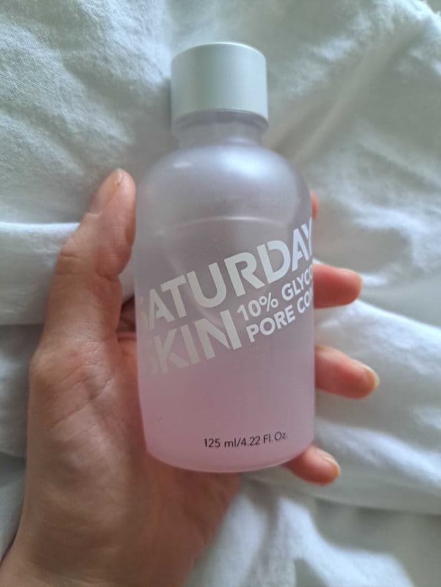 Saturday Skin Pore Clarifying Toner 10% Glycolic Acid + Pore Control Complex review photo by marifa