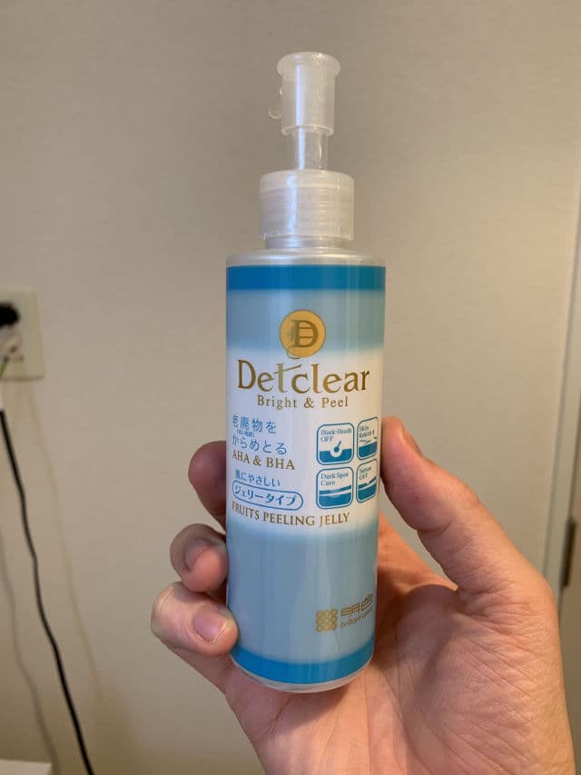 Detclear AHA Peeling Jelly (Unscented) review photo by NDMLLR