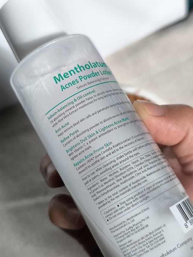 Acnes Powder Lotion review photo by slumberlady