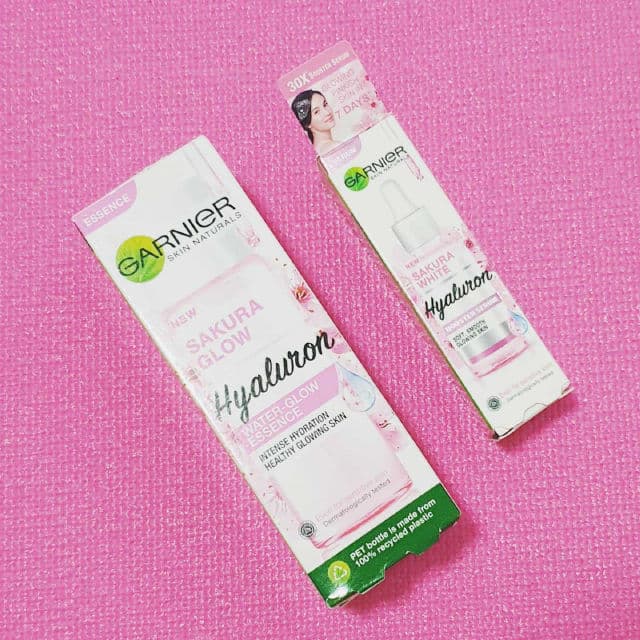 Garnier Sakura Glow Hyaluron Water-Glow Essence review photo by sapphirelf