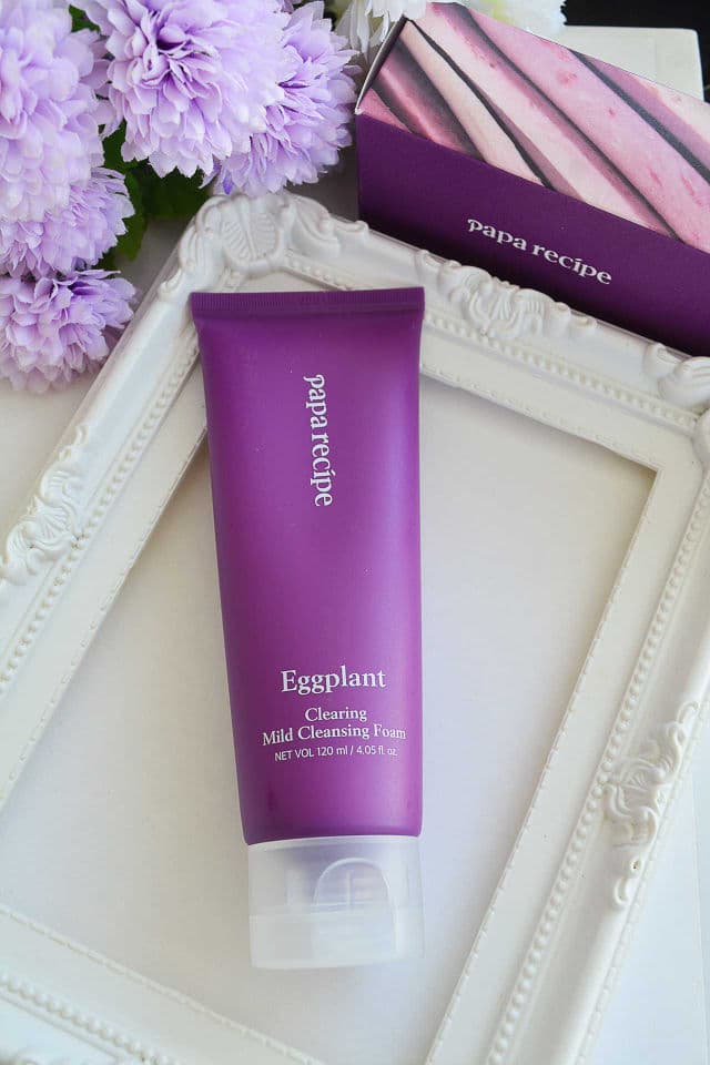 PAPA RECIPE Eggplant Clearing Mild Cleansing Foam review photo by lunabellarina