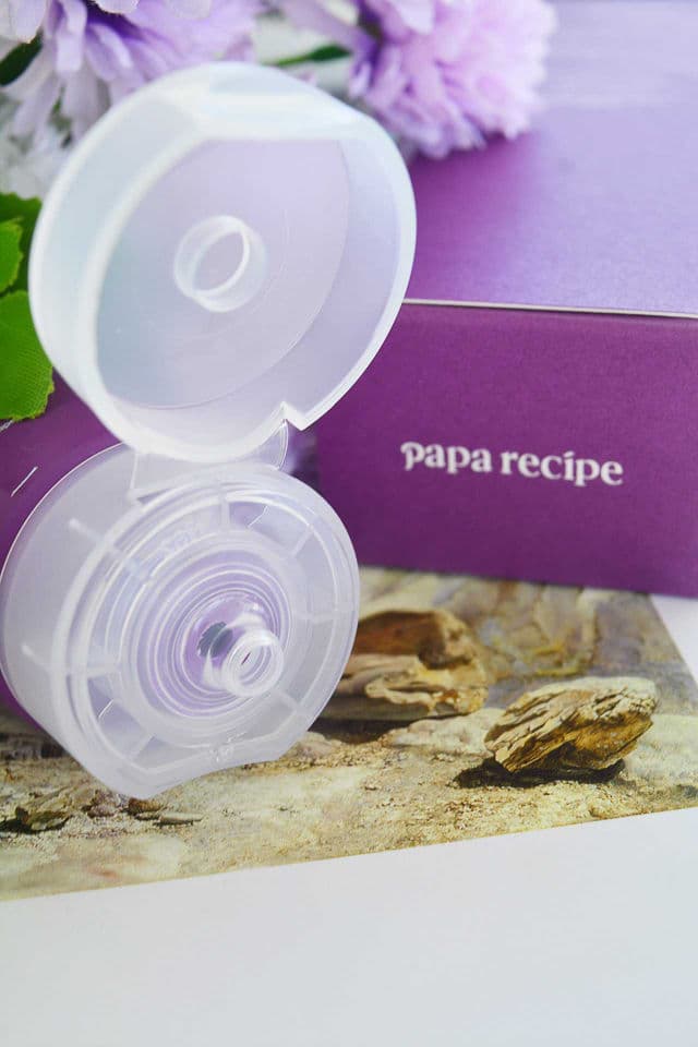 PAPA RECIPE Eggplant Clearing Mild Cleansing Foam review photo by lunabellarina