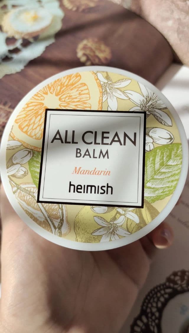 Heimish All Clean Balm Mandarin review photo by lunabellarina