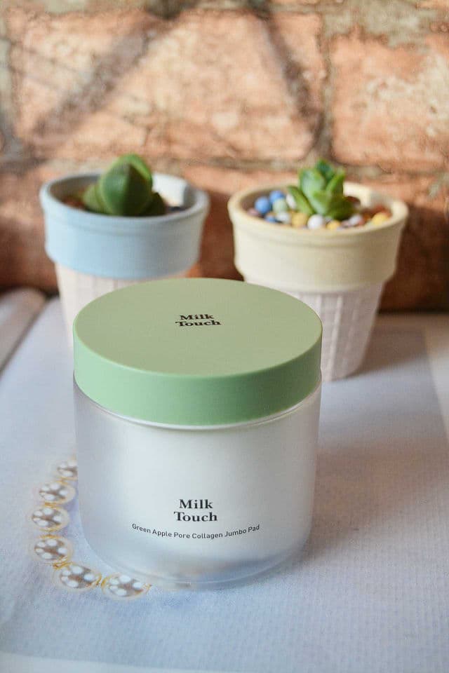 Milk Touch Green Apple Pore Collagen Jumbo Pad review photo by lunabellarina