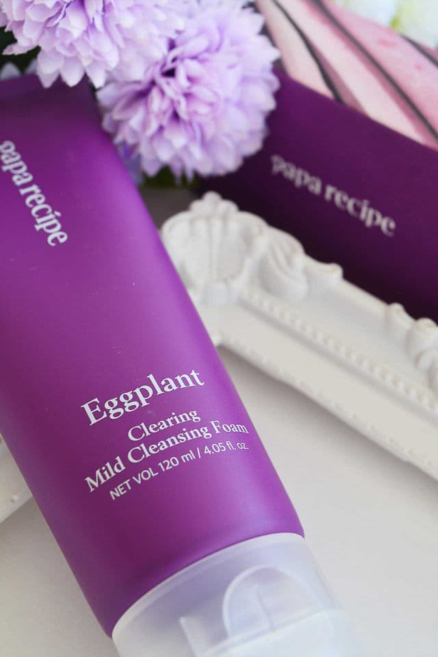PAPA RECIPE Eggplant Clearing Mild Cleansing Foam review photo by lunabellarina