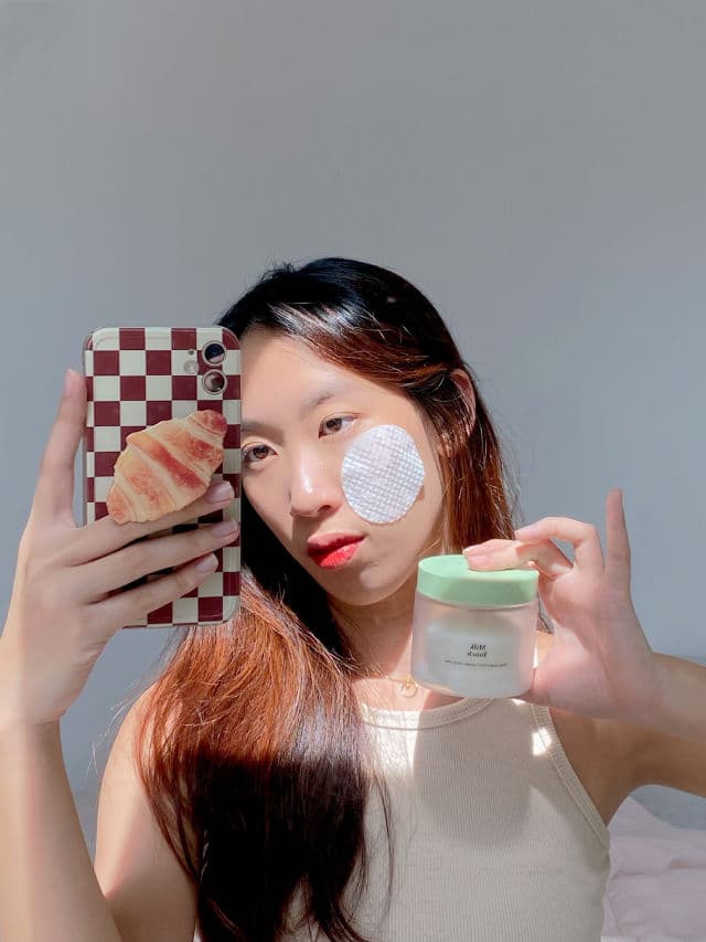 Milk Touch Green Apple Pore Collagen Jumbo Pad review photo by Laoyi