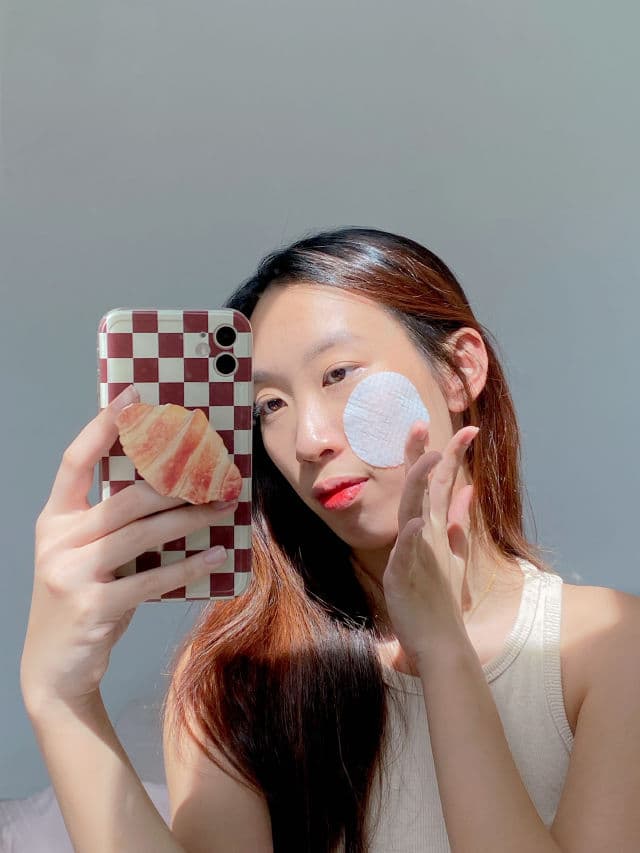 Milk Touch Green Apple Pore Collagen Jumbo Pad review photo by Laoyi