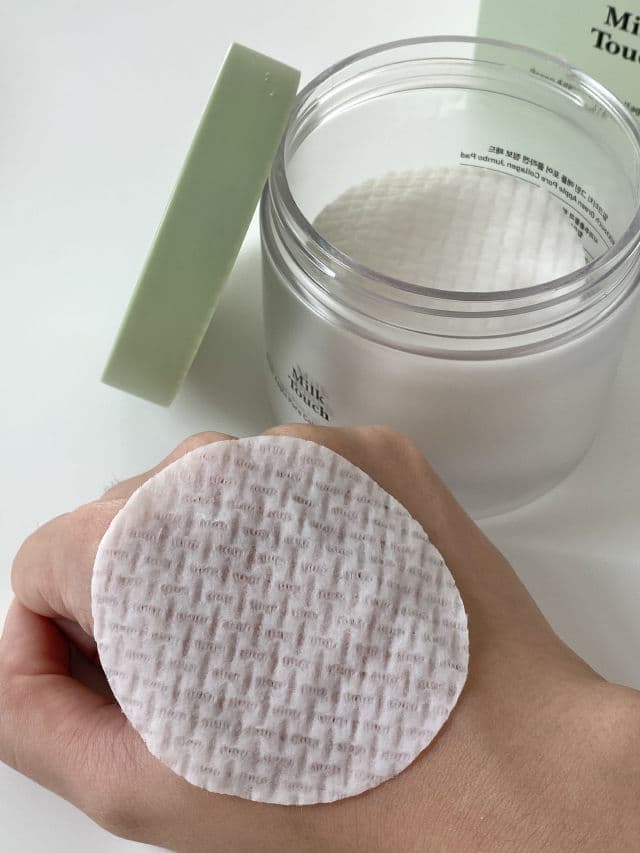Milk Touch Green Apple Pore Collagen Jumbo Pad review photo by Laoyi
