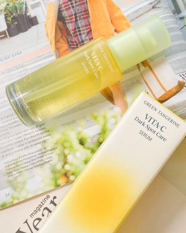 GOODAL Green Tangerine Vita C Dark Spot Care Serum review photo by dicaluuv