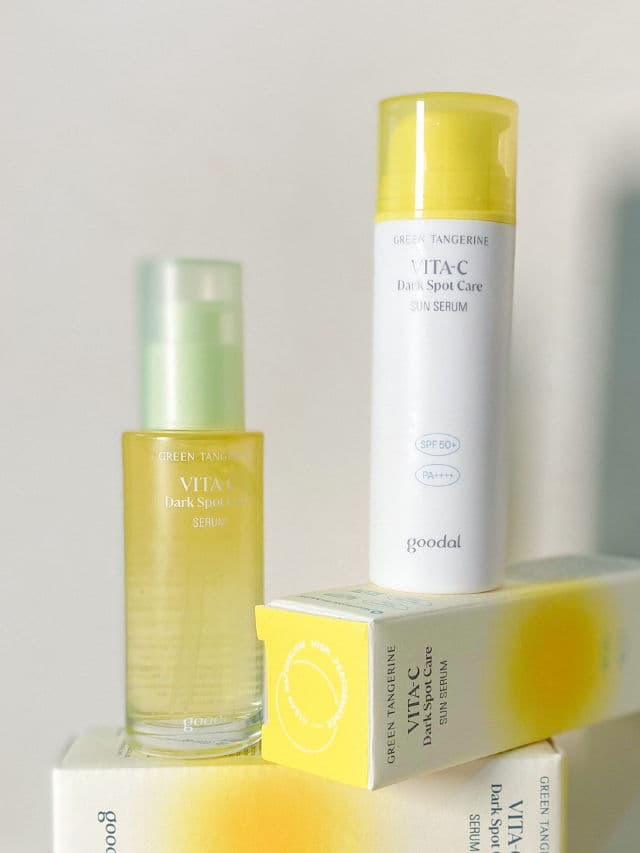 GOODAL Green Tangerine Vita C Dark Spot Care Serum review photo by dicaluuv