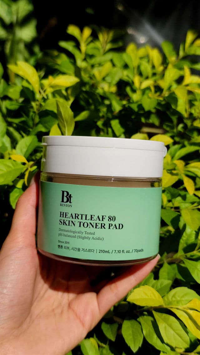 BENTON Heartleaf 80 Skin Toner Pad review photo by sxkahijau