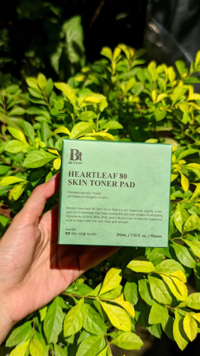 BENTON Heartleaf 80 Skin Toner Pad review photo by sxkahijau