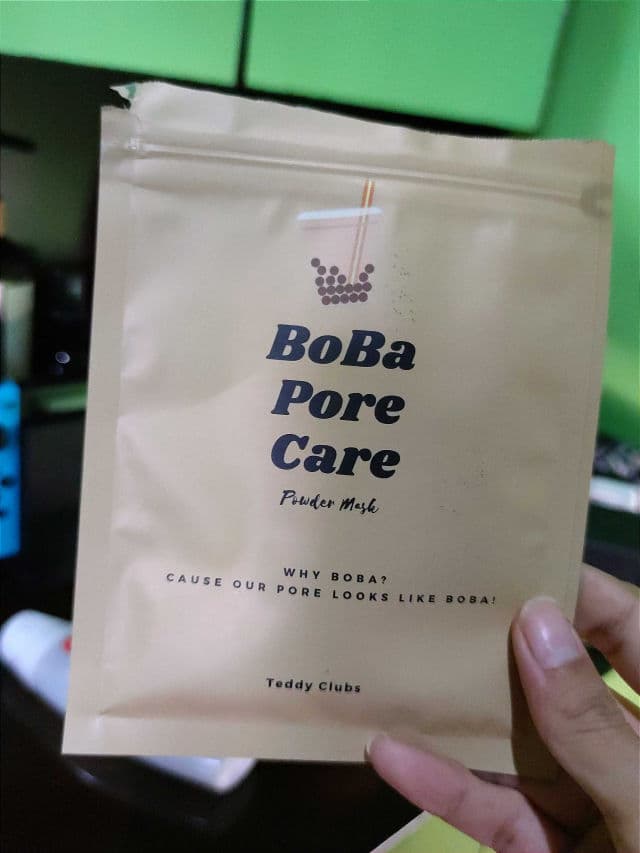 Teddy Clubs Boba Pore Care Powder Mask review photo by sxkahijau