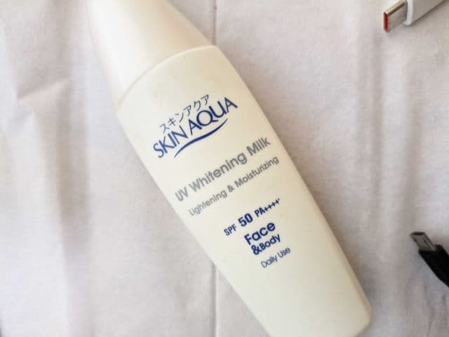 SKIN AQUA UV Whitening Milk SPF 50 PA++++ review photo by megaysa