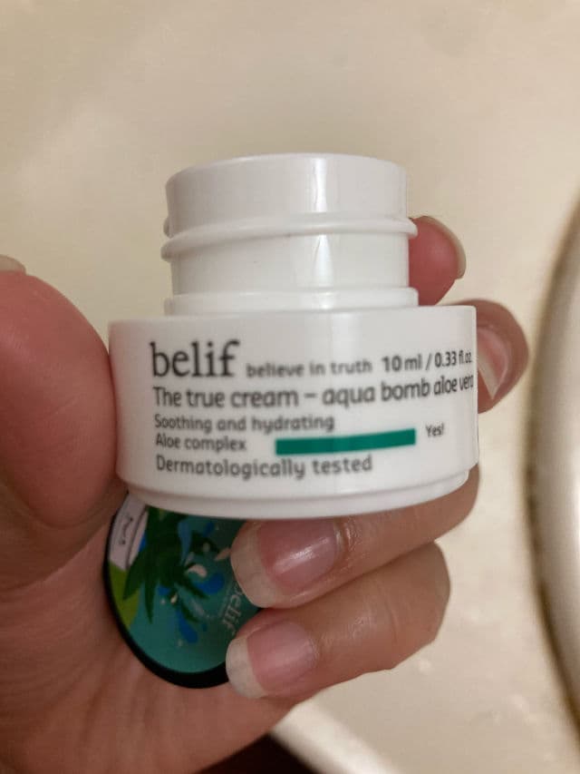 belif The True Cream Aqua Bomb Aloe Vera review photo by amylove