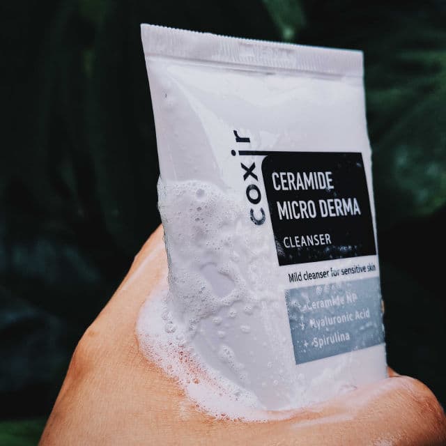 Coxir Ceramide Micro Derma Cleanser review photo by taeandz
