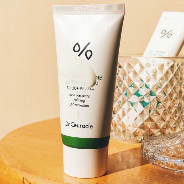 Dr. Ceuracle Tea Tree Purifine Green Up Sun SPF50+ PA++++ review photo by taeandz