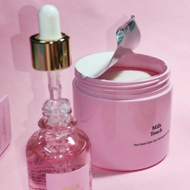 Milk Touch Five Flower Dark Spot Clearing Jumbo Pad review photo by taeandz