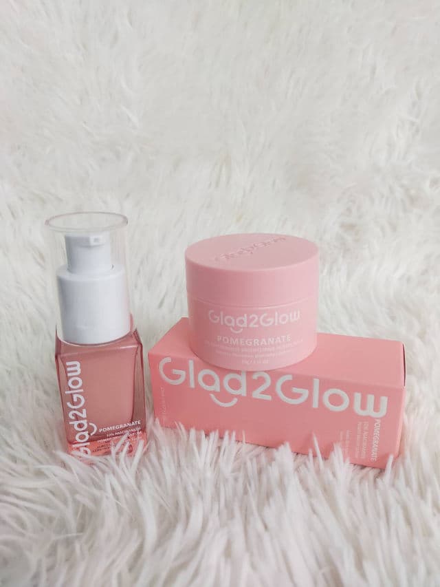 Glad2Glow Pomegranate 5% Niacinamide Brightening Moisturizer review photo by chloemont