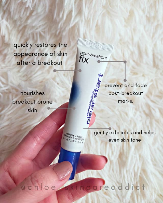 Dermalogica Clear Start Post-Breakout Fix review photo by chloemont