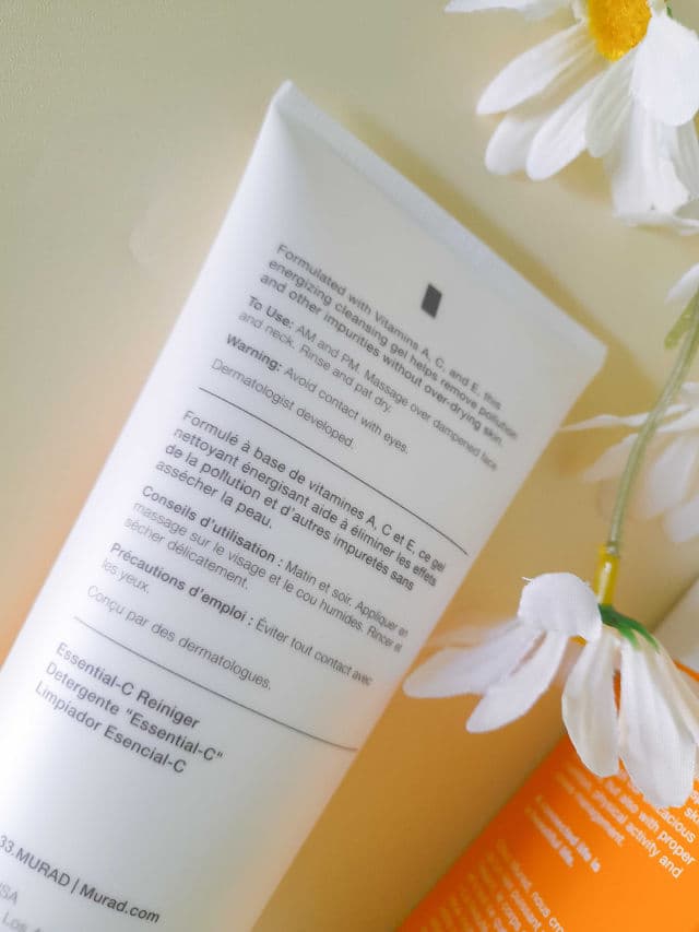 Murad Essential-C Cleanser review photo by DellaF