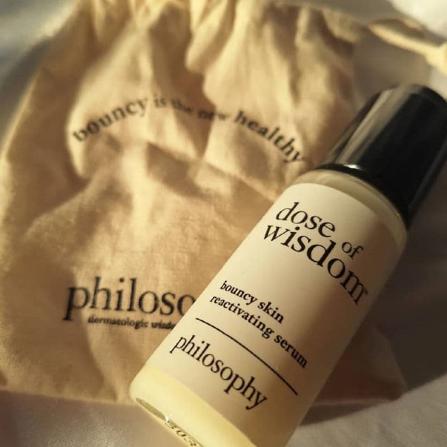 philosophy Dose of Wisdom Bouncy Skin Reactivating Serum review photo by TheKateExperience