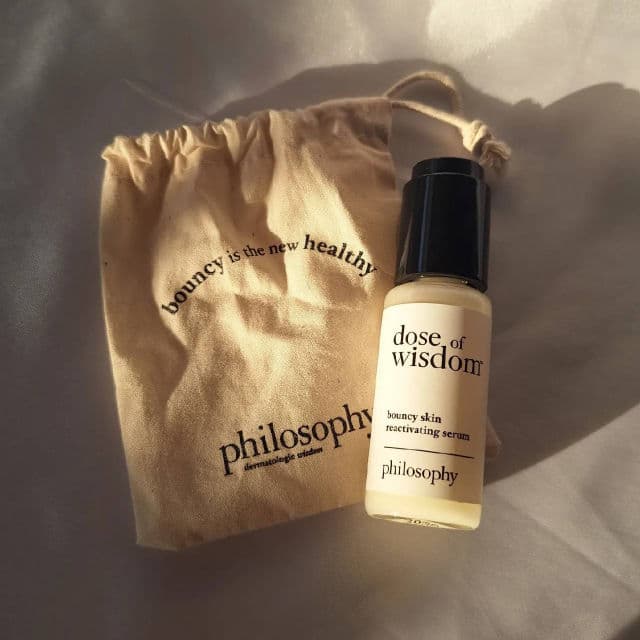 philosophy Dose of Wisdom Bouncy Skin Reactivating Serum review photo by TheKateExperience