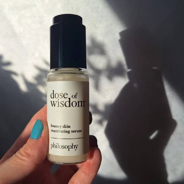 philosophy Dose of Wisdom Bouncy Skin Reactivating Serum review photo by TheKateExperience