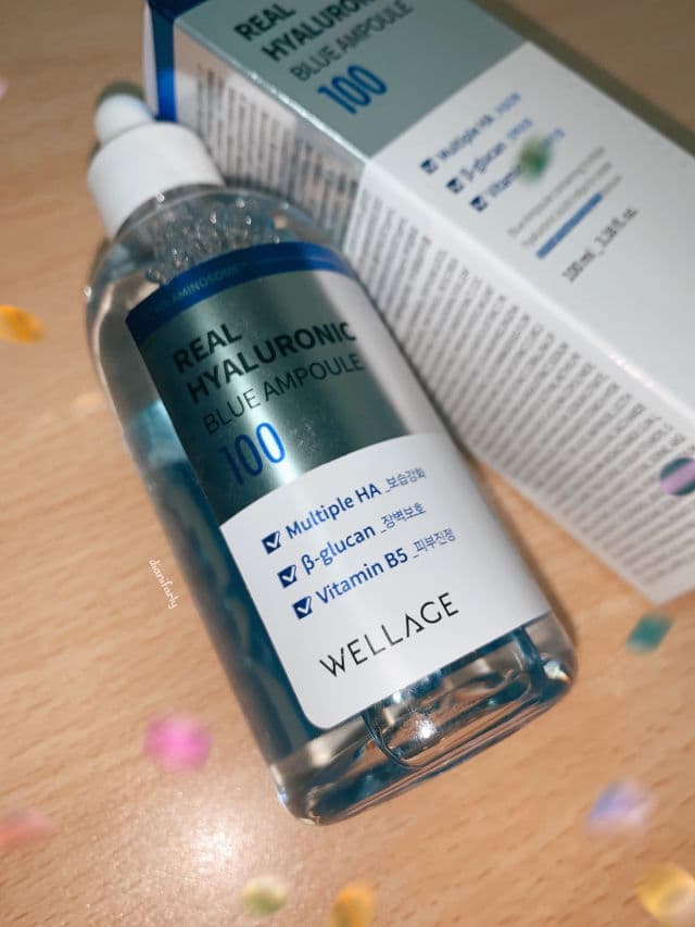 Wellage Real Hyaluronic Blue 100 Ampoule review photo by isarangyoo