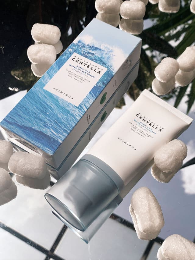 SKIN1004 Madagascar Centella Hyalu-Cica Water-Fit Sun Serum SPF50+ PA++++ review photo by isarangyoo