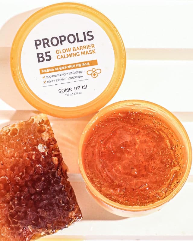 Some By Mi Propolis B5 Glow Barrier Calming Mask review photo by glowediaries