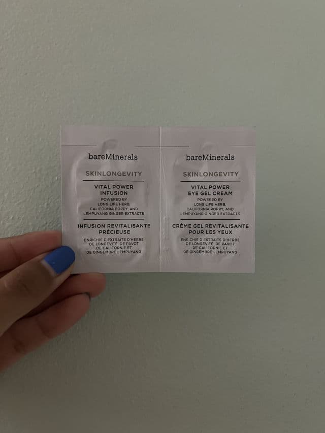 BareMinerals SkinLongevity Vital Power Infusion review photo by TinaG007