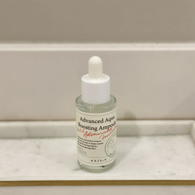 AXIS-Y Advanced Aqua Boosting Ampoule review photo by AnqiKbeauty