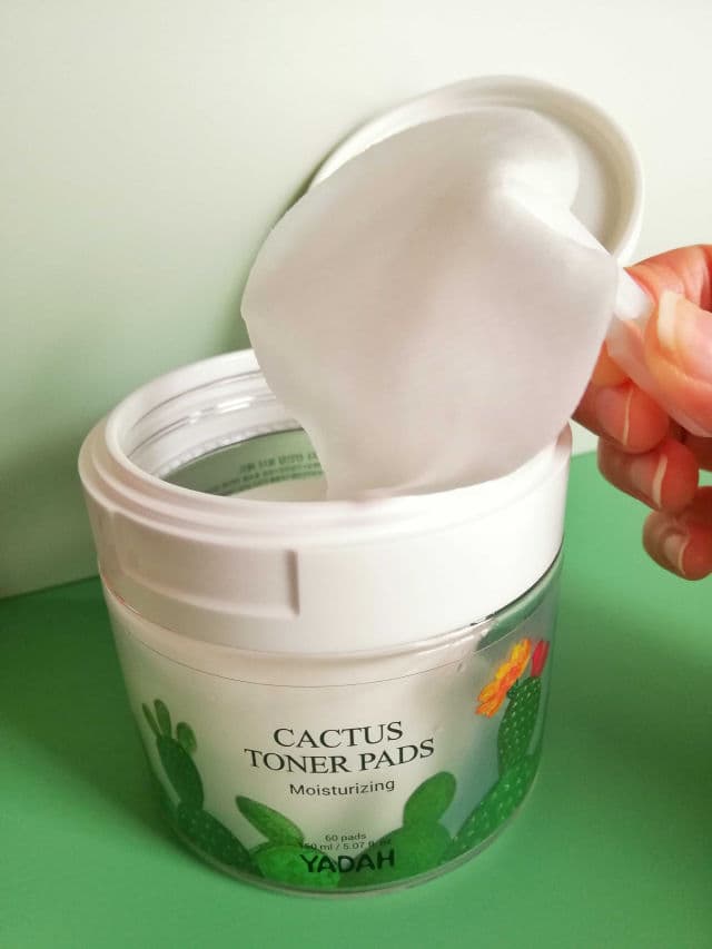 Yadah Cactus Toner Pads review photo by keppers