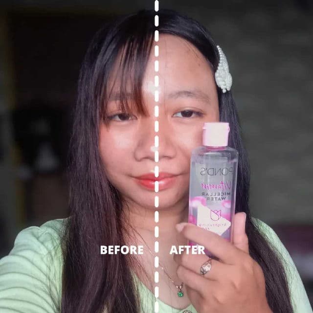 Pond's Vitamin Micellar Water Brightening Rose review photo by Meivita28