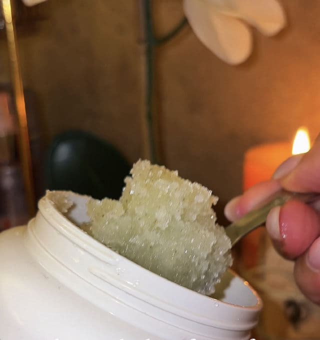 EGATTOC Basil & Green Tea Oil Scrub - Herbaceous review photo by mariara