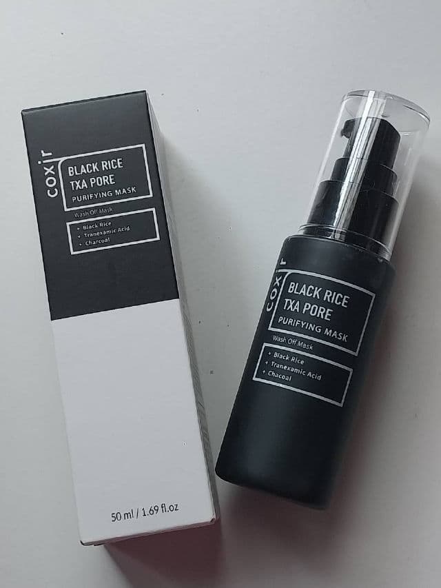 Black Rice TXA Pore Purifying Mask product review