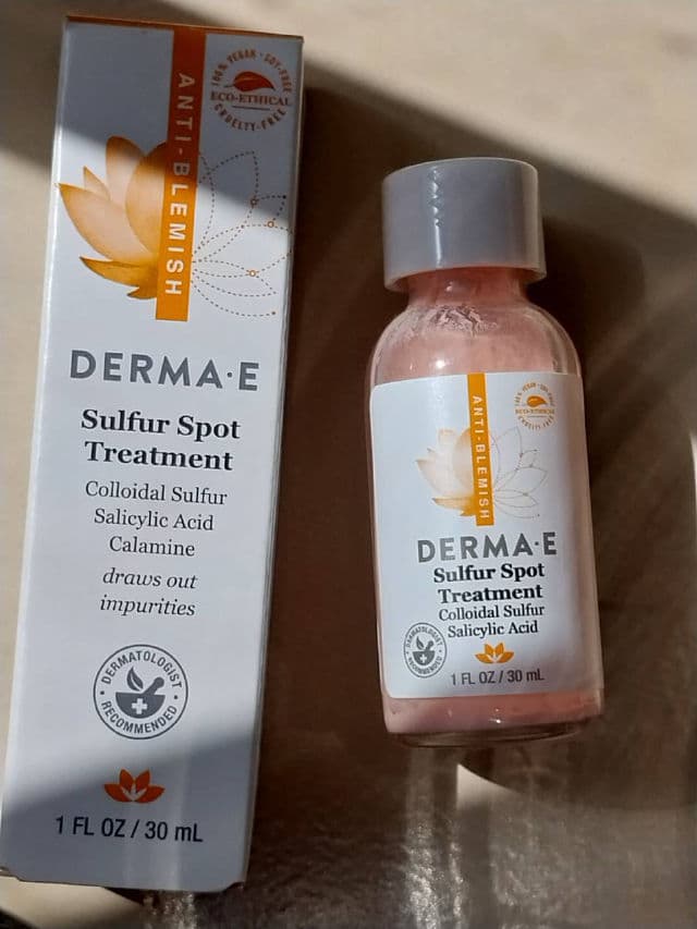 derma e Sulfur Spot Treatment with Salicylic Acid review photo by Lorelei