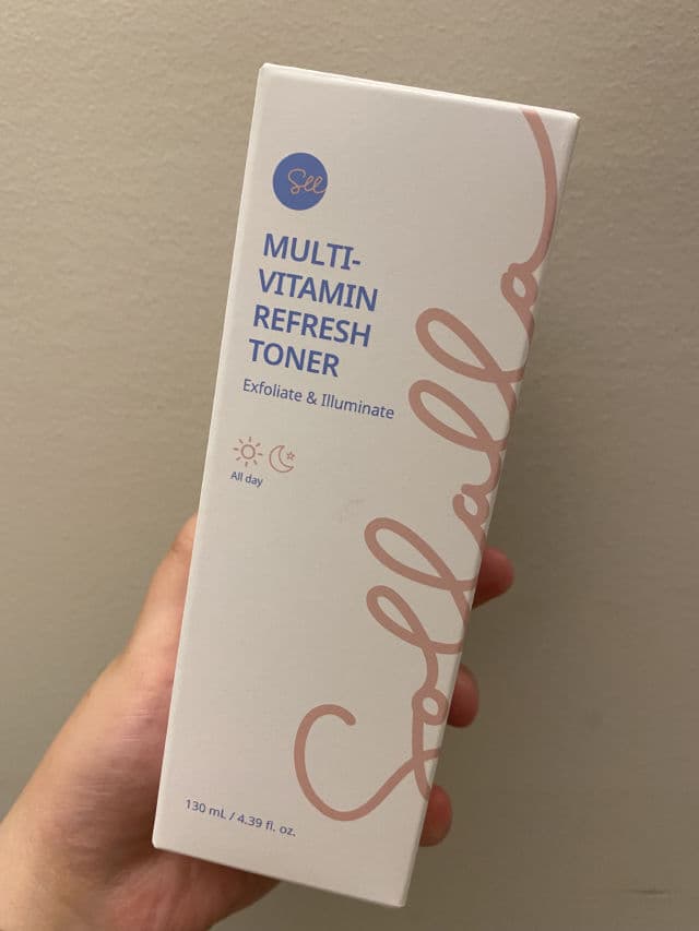 Sollalla Multi-Vitamin Refresh Toner review photo by Scallion