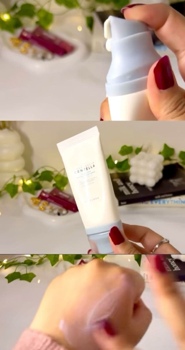 SKIN1004 Madagascar Centella Hyalu-Cica Water-Fit Sun Serum UV SPF50 review photo by elleafii